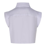 Marc Ellis Camicia Mezza Manica Tinta Unita con Logo per Bambina JMJSH01176XX BIANCO MARC ELLIS 
