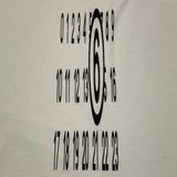 Maison Margiela T-Shirt Tinta Unita Girocollo con Stampa per Bambina M60804 BIANCO MAISON MARGIELA 