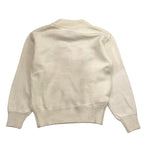 SAINT BARTH maglia mezzo collo tinta unita con stampa Bianco per Bambina DANY010 BIANCO SAINT BARTH 