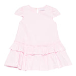 Monnalisa Abito Girocollo Tinta Unita per Bambina 17E902 ROSA MONNALISA 