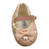 Ninnaoh Ballerina Tinta Unita con Ricami per Neonata IL16123 ROSA NINNAOH 