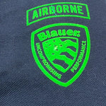 Blauer Polo Mezza Manica Tinta Unita con Stampa per Neonato 24SBLKT02244N BLU BLAUER 