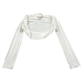 Alice Pi Coprispalle Tinta Unita  per Bambina 597 BIANCO ALICE PI 