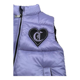 Just Cavalli Smanicato Tinta Unita con Logo per Bambina JGP26005PI LILLA JUST CAVALLI 