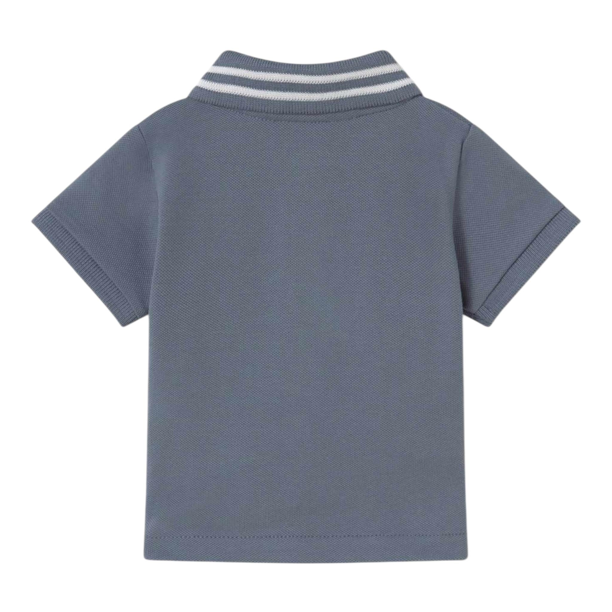 Mayoral Polo Mezza Manica Tinta Unita per Neonato 190XX BLU MAYORAL 
