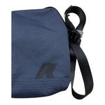 K-WAY borsello tinta unita con tracolla in contrasto Blu per Bambino K4136PW BLU K-WAY 