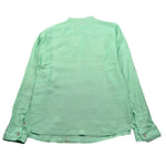 Sp1 Camicia Manica Lunga tinta unita Collo Coreano Verde Acqua per Bambino B340397 VERDE ACQUA SP1 