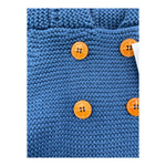 YOEDU cardigan tinta unita con cappuccio Blu per Bambino 9508J BLU YOEDU 