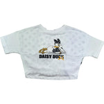 Monnalisa T-Shirt Girocollo Tinta Unita con Stampa per Bambina 197610S3 BIANCO MONNALISA 