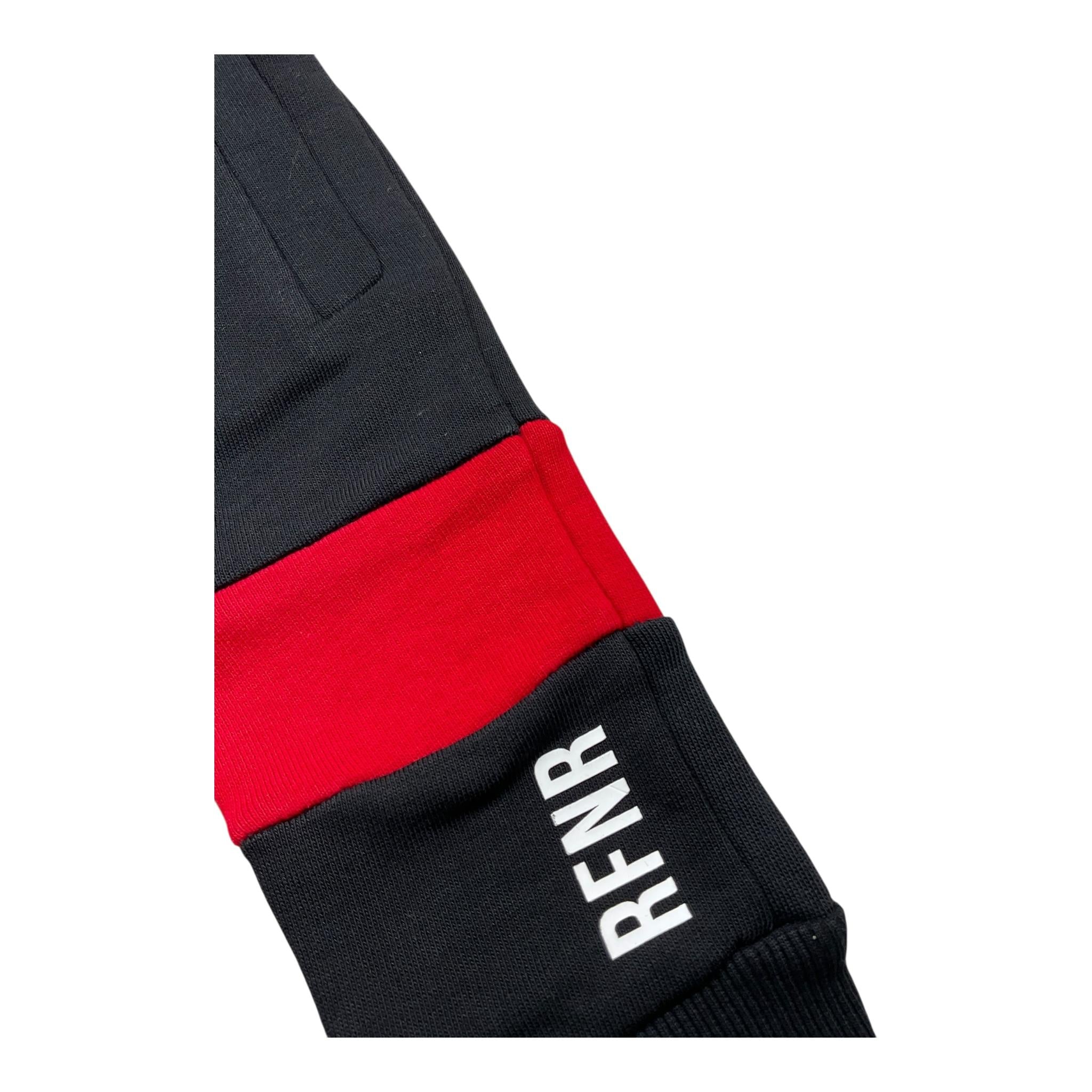 RAFFINERIE pantalone tinta unita modello tuta Nero per Neonato RFN13 NERO RAFFINERIE 