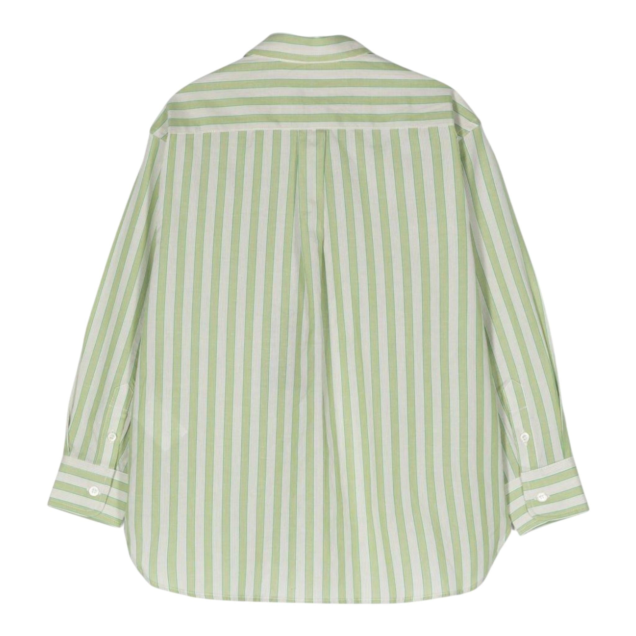 Etro Camicia Manica Lunga Fantasia A Righe per Bambino GU5P30 VERDE ETRO 