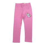 Mousse Leggins Tinta Unita con Stampa per Bambina UNILEOPINKL ROSA MOUSSE 