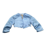 Meilisa Bai Coprispalle Tinta Unita per Neonata FL6279N AZZURRO MEILISA BAI 