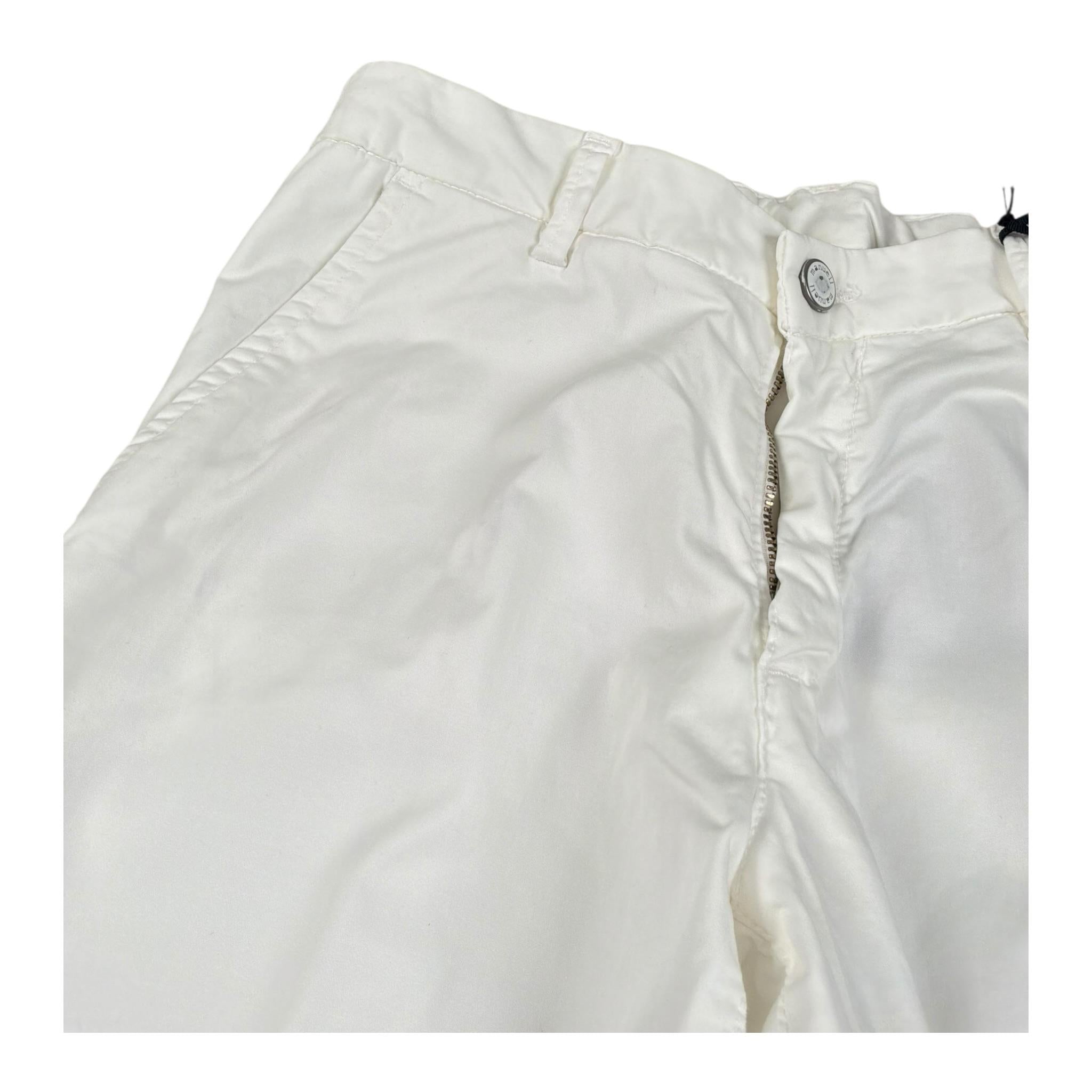 Emanuel Pris Pantalone Tinta Unita con Girovita Regolabile per Bambino EPT6199R PANNA EMANUEL PRIS 