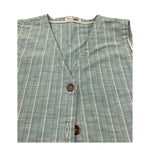 Zhoe & Tobiah Gilet Tinta Unita per Bambino HBE1 VERDE ACQUA ZHOE & TOBIAH 