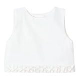 Mayoral Top Giromanica Tinta Unita per Bambina 3022 BIANCO MAYORAL 