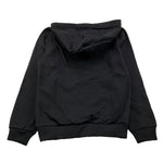 CFBS felpa chiusa con cappuccio tinta unita con stampa Nero per Bambino CSEF2006 NERO CFBS 