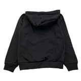 CFBS felpa chiusa con cappuccio tinta unita con stampa Nero per Bambino CSEF2006 NERO CFBS 