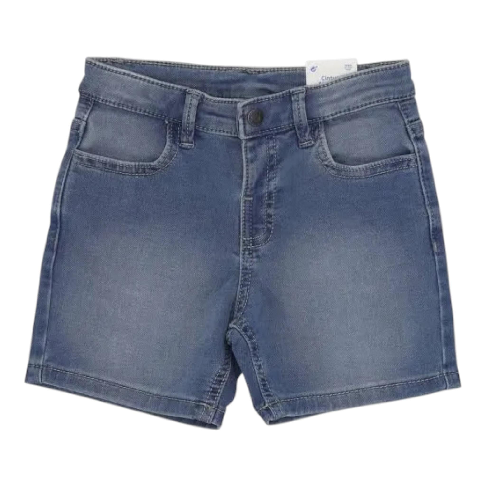 Mayoral Bermuda In Denim Tinta Unita per Neonato 1246 BLU MAYORAL 