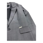 John Richmond Giacca Tinta Unita per Bambino RBP25222GC GRIGIO JOHN RICHMOND 