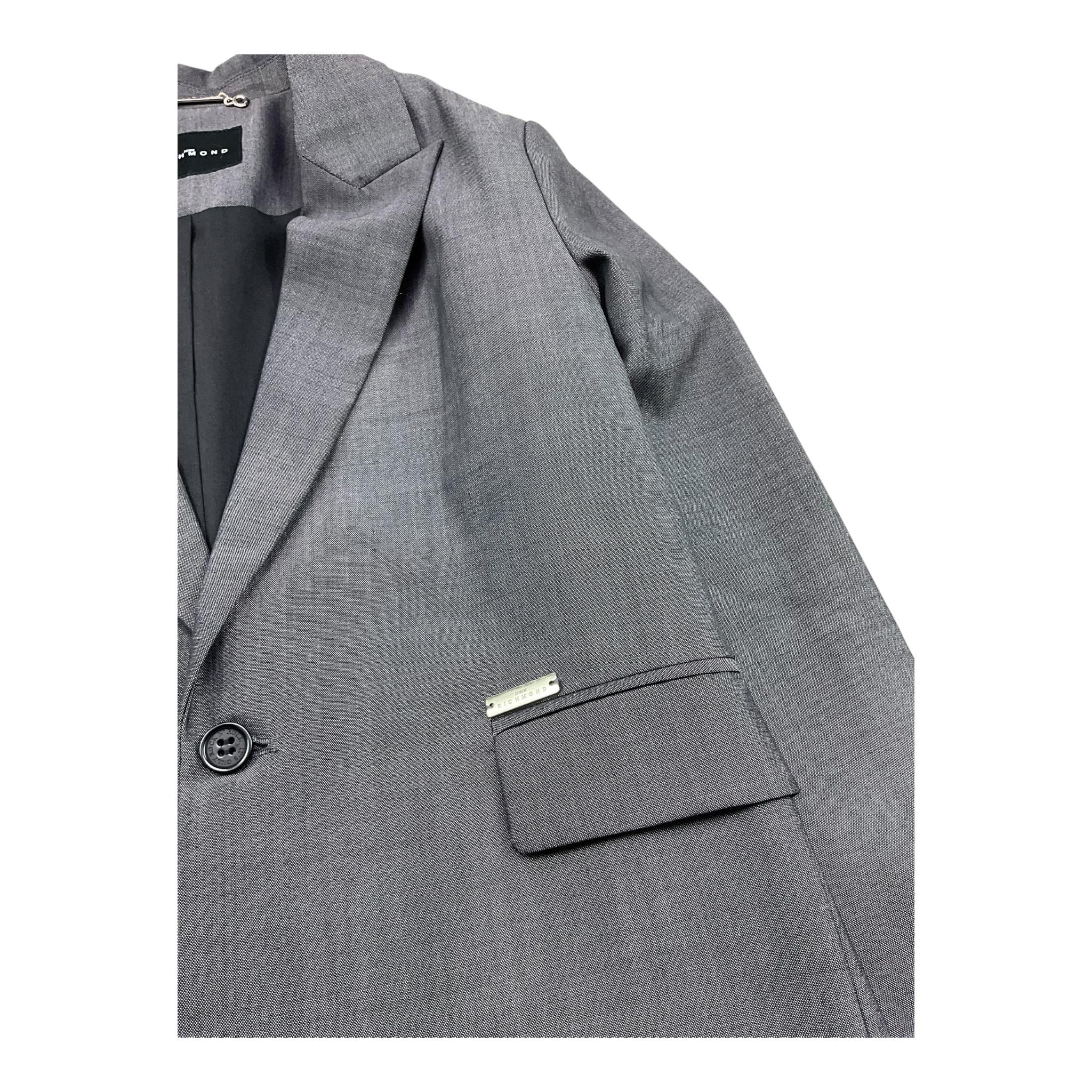 John Richmond Giacca Tinta Unita per Bambino RBP25222GC GRIGIO JOHN RICHMOND 