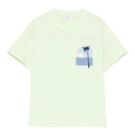Il Gufo T-Shirt Girocollo Tinta Unita con Stampa per Neonato P25TS468MF001 VERDE IL GUFO 