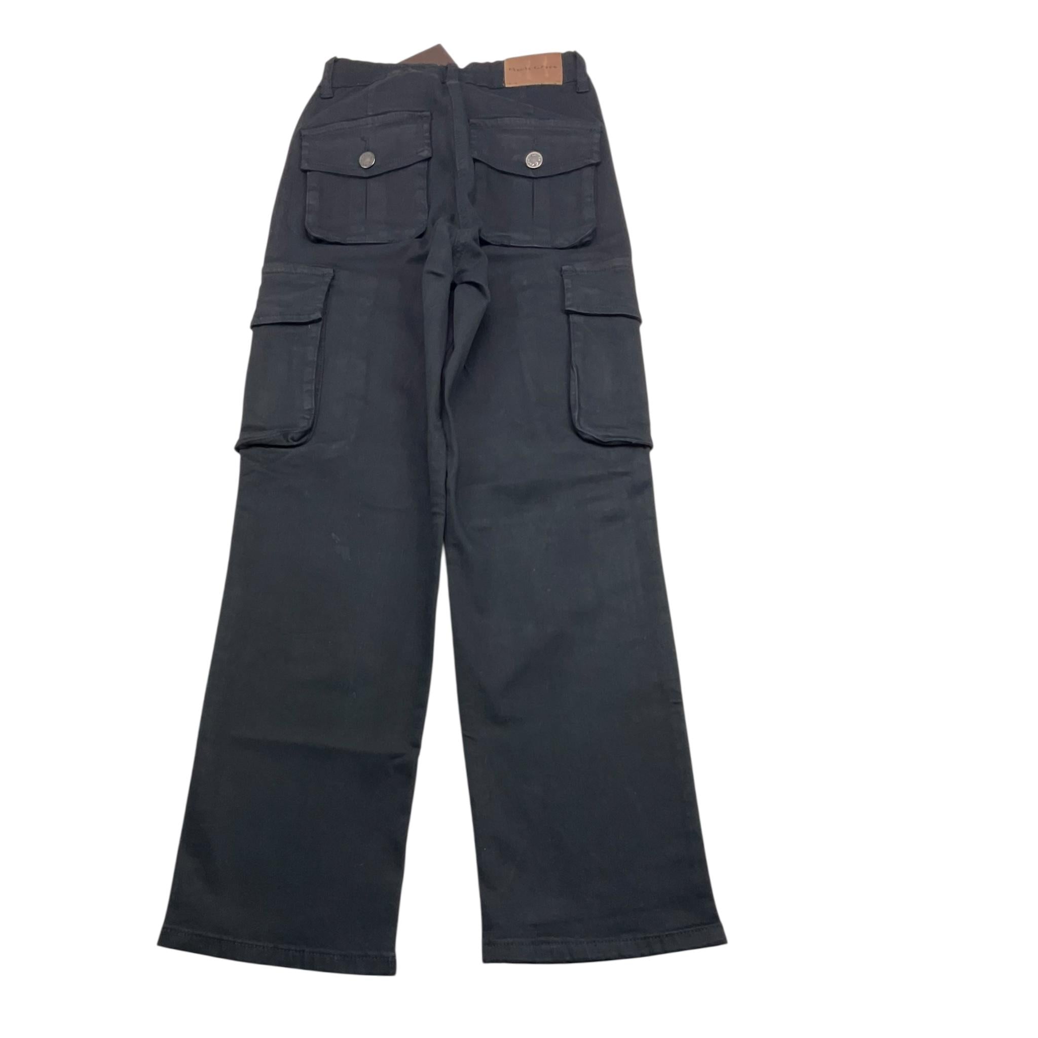 MANILA GRACE pantalone tinta unita modello cargo Nero per Bambina MFJF24P189X NERO MANILA GRACE 