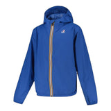 K-Way Giubbino Tinta Unita con Cappuccio per Bambino K61336WXXX BLU K-WAY 