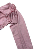 Monnalisa Coprispalle Tinta Unita con Rouches per Neonata 175800N ROSA MONNALISA 