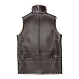 MAISON MARGIELA giubbino smanicato con pelliccia in ecopelle Marrone per Bambino M60634 MARRONE MAISON MARGIELA 