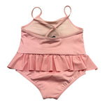 Moschino Costume Tinta Unita con Stampa per Neonata MDL00S ROSA MOSCHINO 