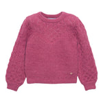 ABEL & LULA maglia girocollo tinta unita Rosa per Bambina 5823 ROSA ABEL & LULA 