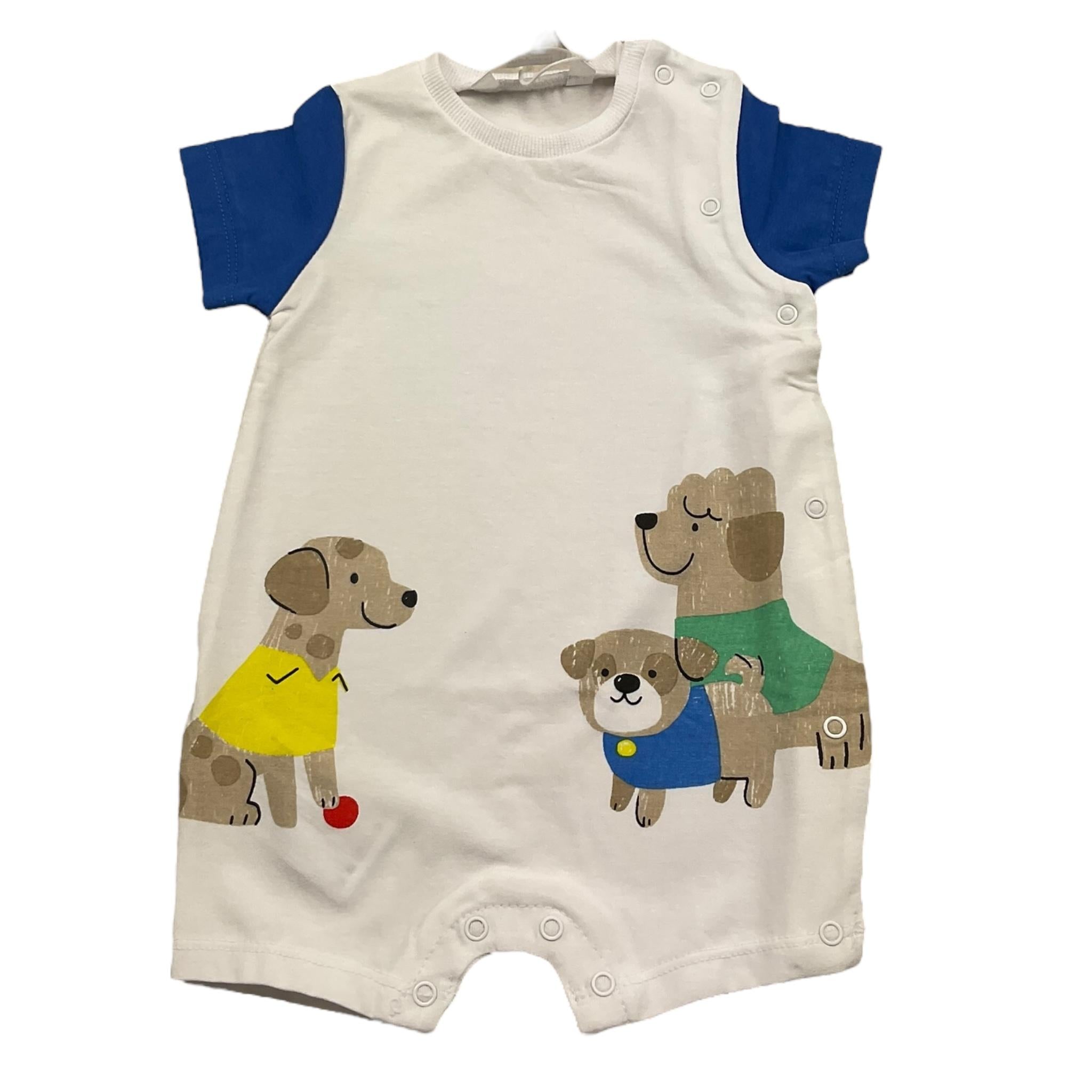 Mayoral Pagliaccetto Mezza Manica Tinta Unita con Maniche In Contrasto per Neonato PLGT BIANCO MAYORAL 