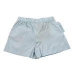 J.O. Milano Short Tinta Unita con Elastico In Vita per Neonata 574H2 AZZURRO J.O. MILANO 