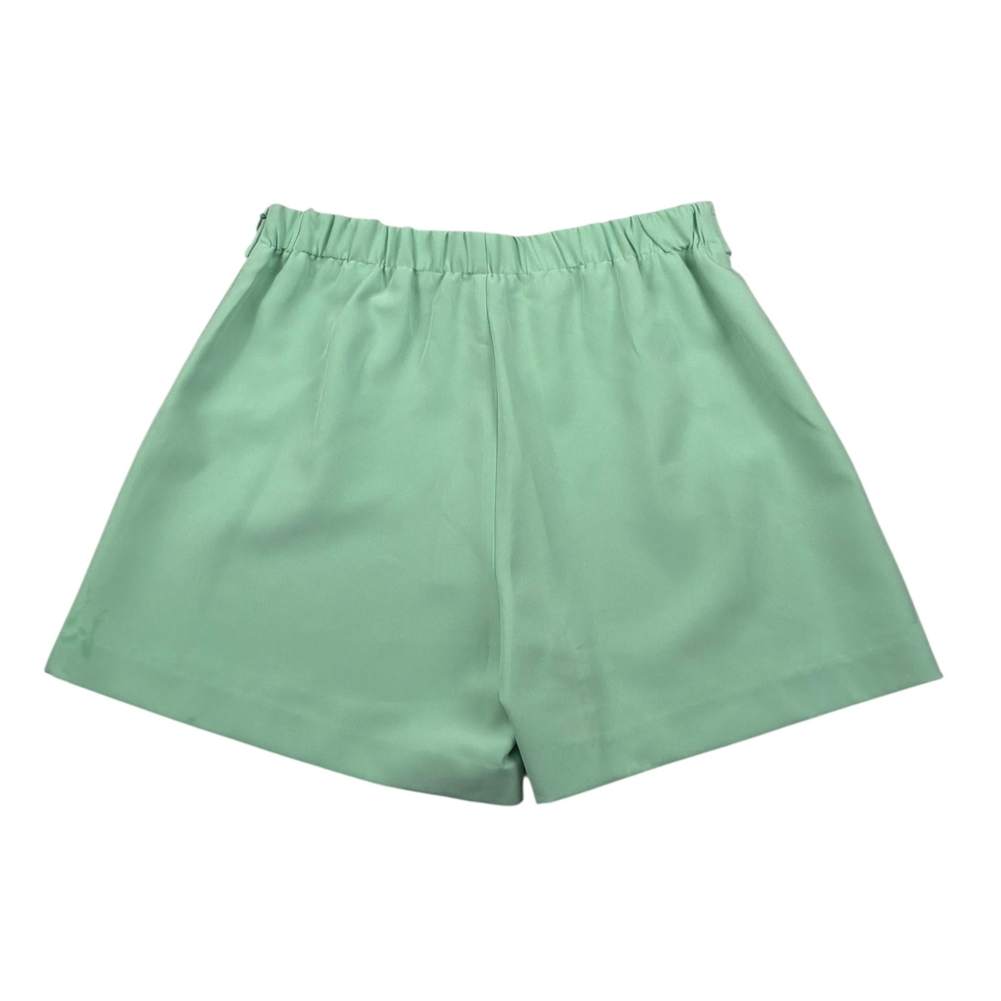 Kocca Short Tinta Unita con Elastico In Vita per Bambina NUJO VERDE ACQUA Kocca 