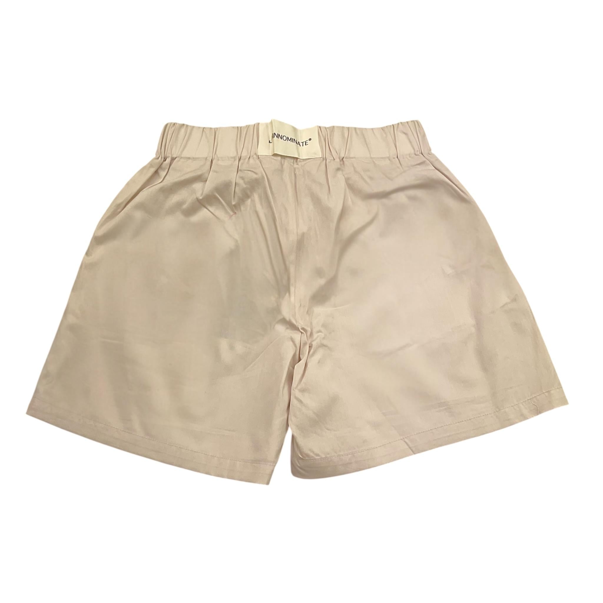 Hinnominate Short Tinta Unita con Elastico In Vita per Bambina 3646S00097 BEIGE HINNOMINATE 