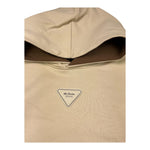 YES LONDON felpa chiusa con cappuccio tinta unita con maniche in contrasto Panna per Bambino JR5063 PANNA YES LONDON 