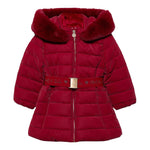 ABEL & LULA giubbino tinta unita con zip e cappuccio Rosso per Bambina 5839 ROSSO ABEL & LULA 