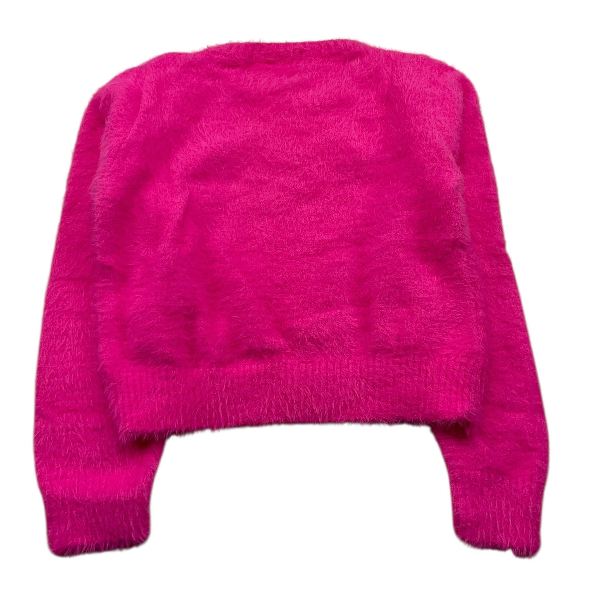 LU LU BY MISS GRANT maglia girocollo tinta unita Fuxia per Bambina LL3240 FUXIA LU LU BY MISS GRANT 