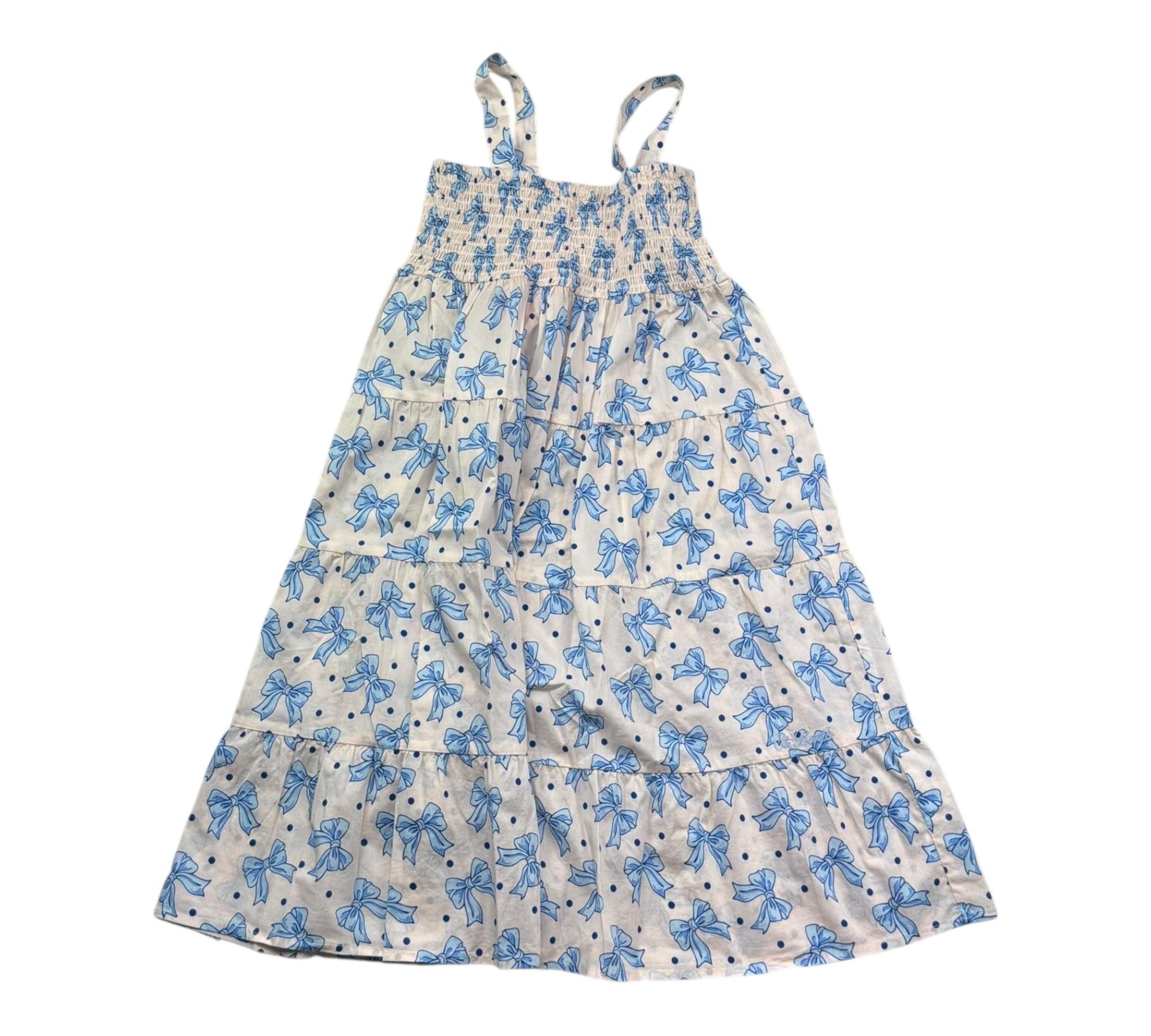 Saint Barth Abito Giromanica Tinta Unita con Stampe per Bambina JEMINE PANNA SAINT BARTH 