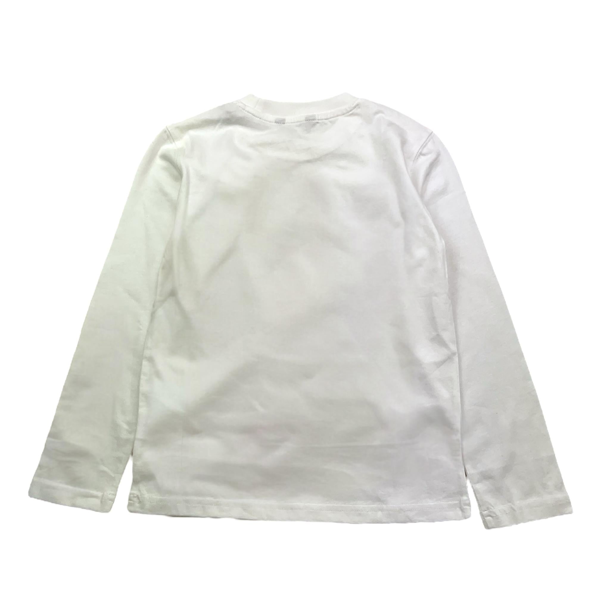 REFRIGIWEAR shirt girocollo tinta unita con stampa Bianco per Bambino RW782 BIANCO REFRIGIWEAR 