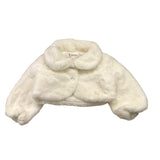 LALALU' giacca tinta unita in pelliccia Bianco per Neonata GIL009NX BIANCO LALALU' 