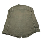 Manuel Ritz Camicia Manica Lunga tinta unita Verde per Bambino MR2576 VERDE MANUEL RITZ 