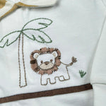 Marlu' Tutina Tinta Unita con Stampa per Neonato EL5014BIS BIANCO MARLU' 