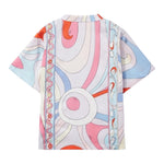 Emilio Pucci Camicia Tinta Unita con Fantasia per Bambina PU5A41 LILLA EMILIO PUCCI 