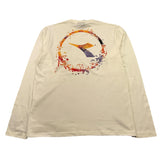 DIADORA shirt girocollo tinta unita con stampa Panna per Bambino F4DIJBTH032 PANNA DIADORA 