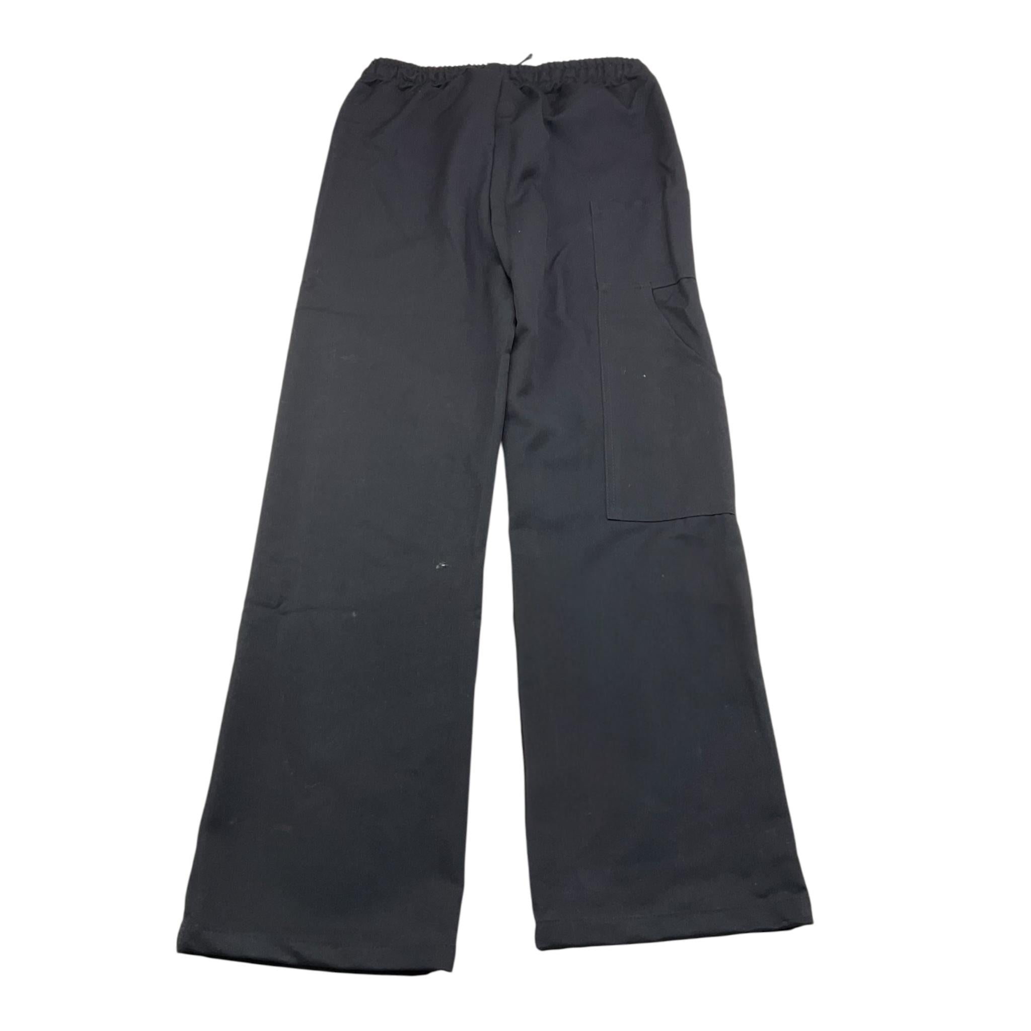 NAZARENO GABRIELLI pantalone tinta unita con elastico in vita Nero per Bambino NG3408 NERO NAZARENO GABRIELLI 