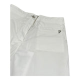 Dondup Pantalone Tinta Unita Modello Palazzo per Bambina DFPA112 BIANCO DONDUP 