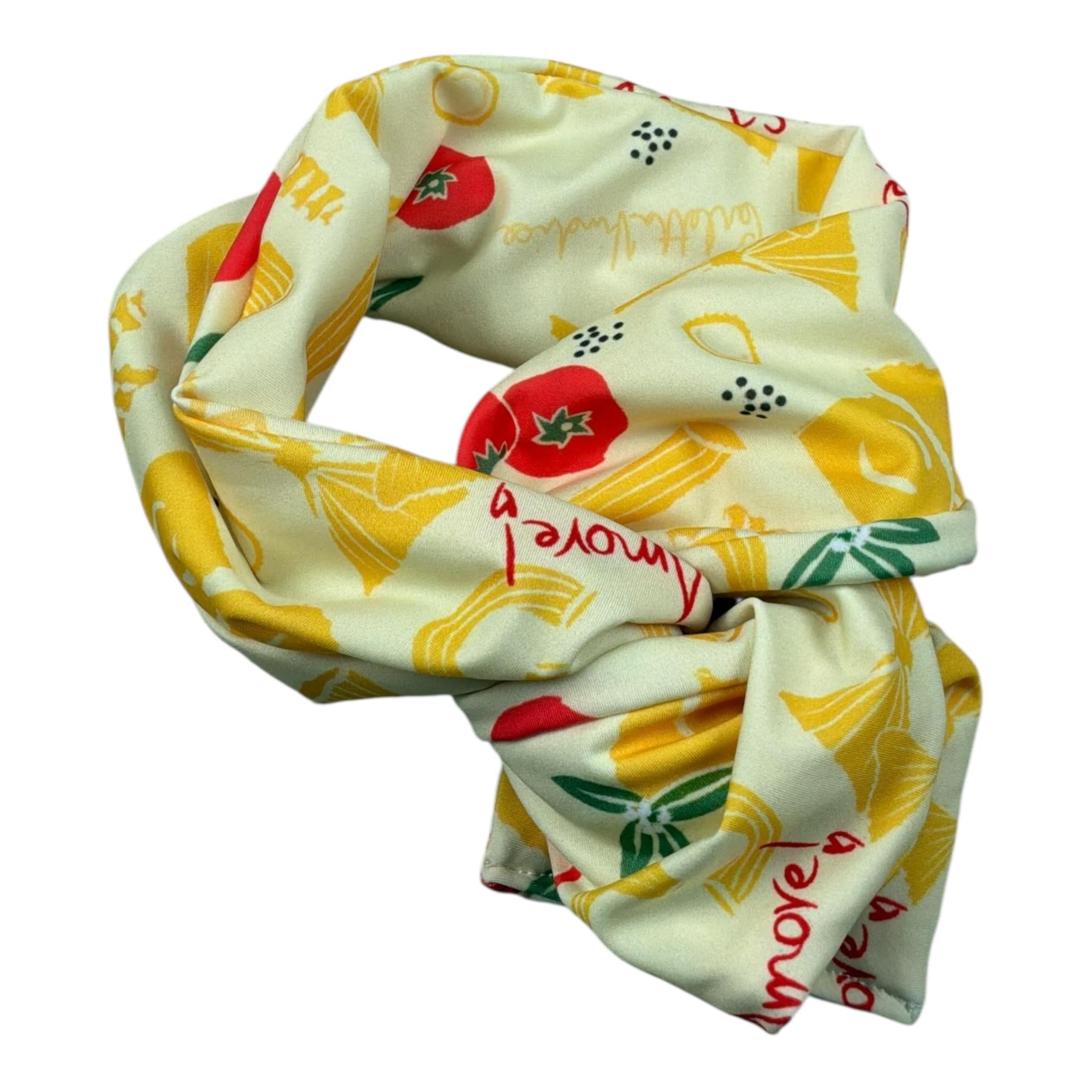 Carlotta Vindice Costume Intero tinta unita con Stampe con Bandana Giallo per Neonata TAC3N GIALLO CARLOTTA VINDICE 