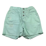 Guess Short Tinta Unita con Elastico In Vita per Bambina J5GD29WH6L0 VERDE GUESS 